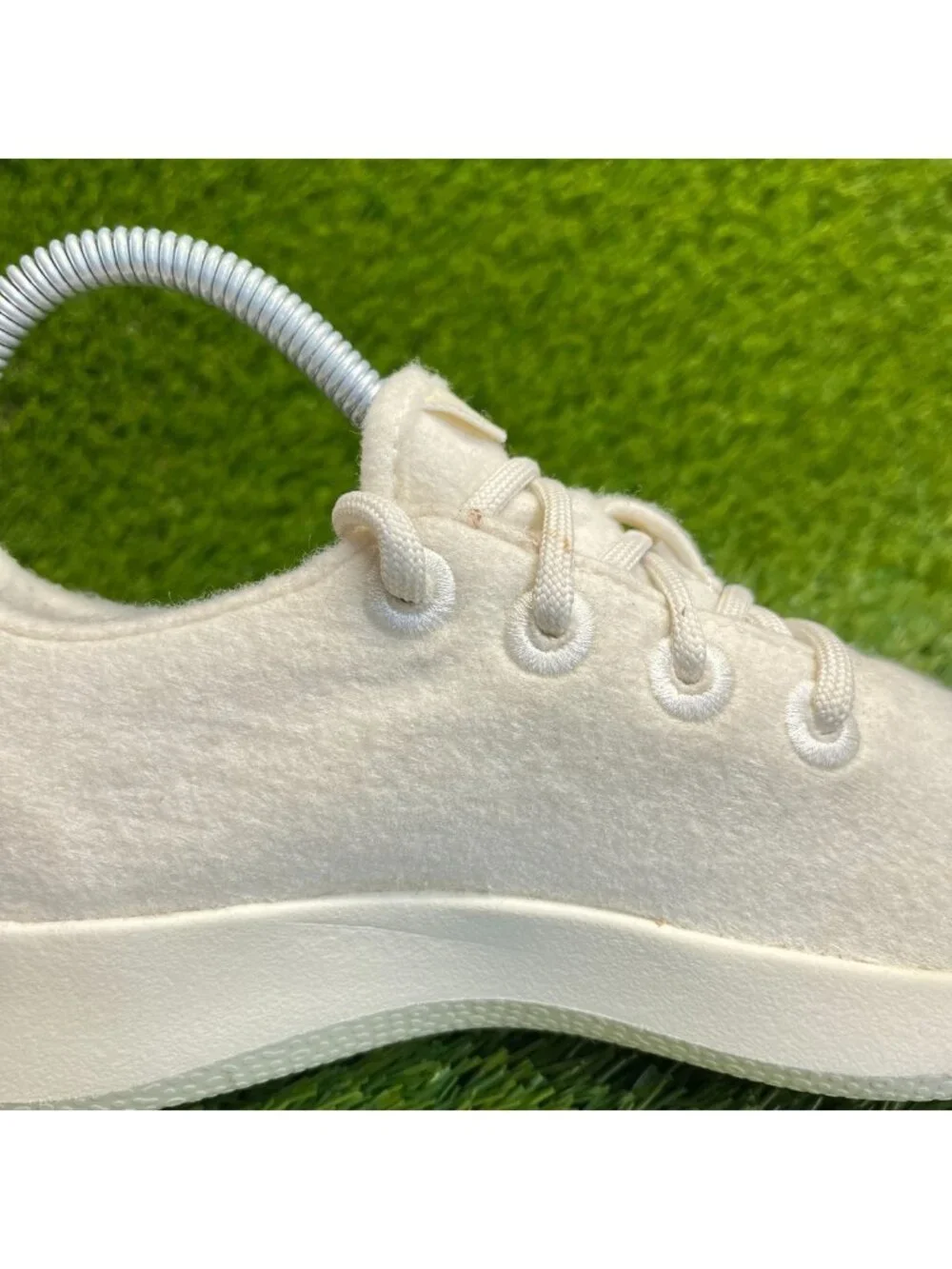 Allbirds Wool Runners Natural White Womens Size 6 Running Walking Shoes Sneakers